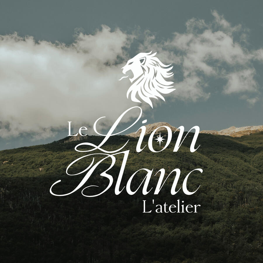LE LION BLANC Identité visuelle